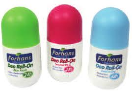 FORHANS COSMETIC DEO ROLL-ON
