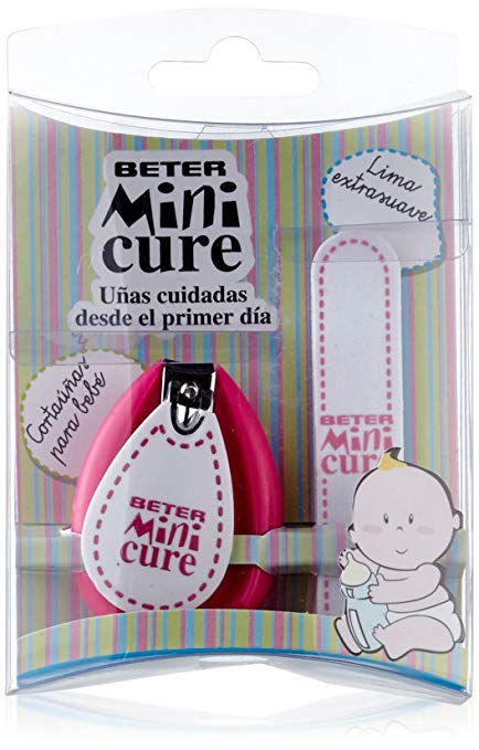 BETER MINI-CURE NAIL CLIPPERS AND FILE FOR BABY